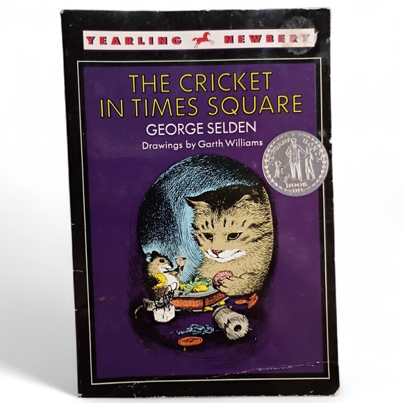 Book Other - The Cricket‎ in Times Square Selden Williams Children's Book Yearling Books VTG